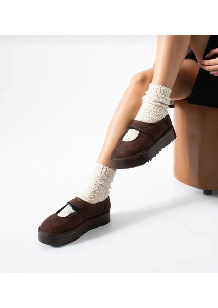 Techmrt Carren Kahverengi Süet Bot (Numara: 39) fiyatları