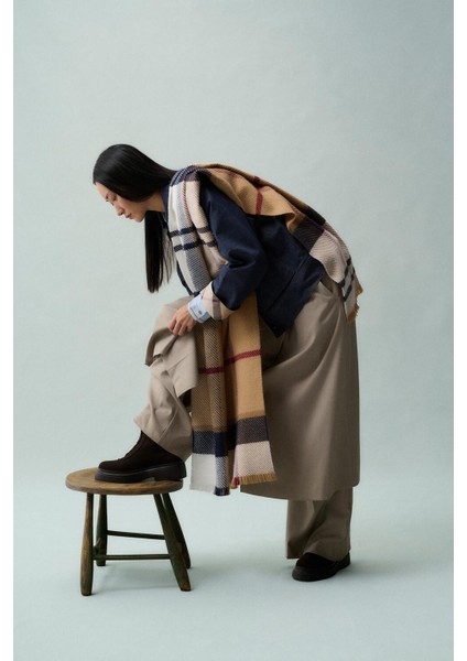 Blair Tartan Şal BR51 Hessian Tartan