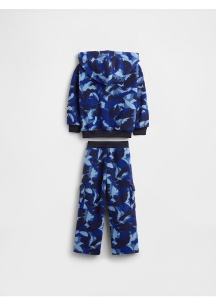 Erkek Bebek Mavi Sweatshirt Outfit Set fiyatları