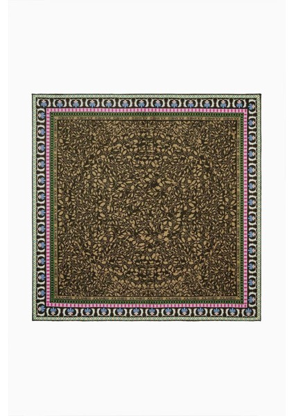 Flora Modal Eşarp Haki