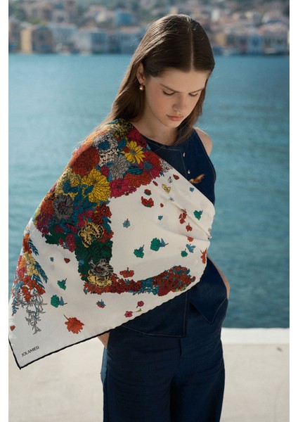 Desenli Modal Eşarp Horse fiyatları