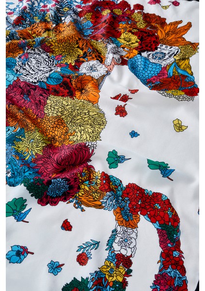 Desenli Modal Eşarp Horse modelleri