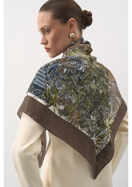 Jardin Secret Modal Eşarp Kahve fiyatları