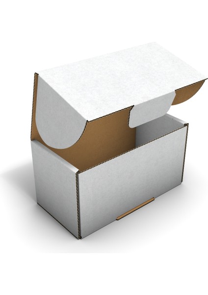 Ondüle 16X8X8 cm Testliner E-Ticaret Kargo Gönderi Kutusu