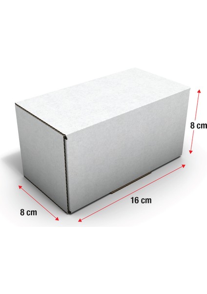 Ondüle 16X8X8 cm Testliner E-Ticaret Kargo Gönderi Kutusu fiyatları