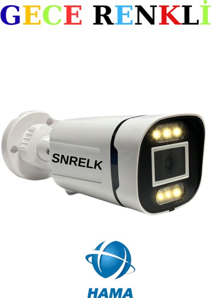 Gece Renkli 6x LED Warm Lıght Geniş Açı Güvenlik Kamerası modelleri