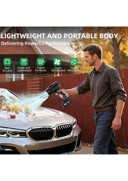 Yeni Turbo Şarjlı Çok Güçlü Üfleme Makinası Hava Üfleyici Kar Temizleme Mangal Araba Yıkama fiyatları