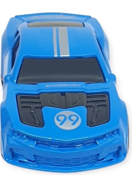 Çek Bırak Metal Küçük Arabalar 8 cm - SH40031 - Mavi Racing (Lisinya) fırsatları