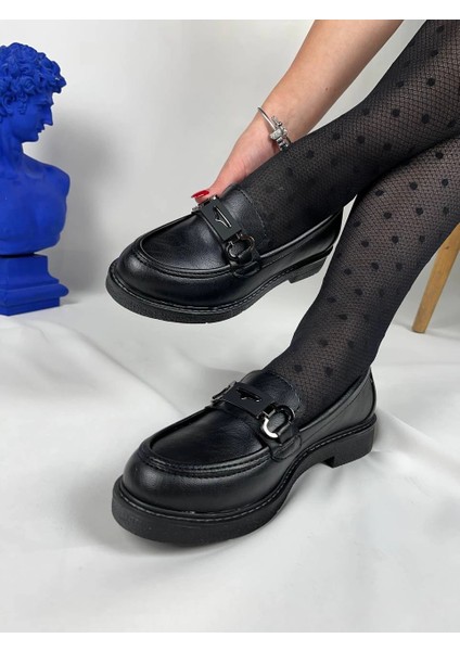 Techmrt KB-804 Kuback Kömür Cilt Günlük Kadın Babet (Numara: 37) modelleri