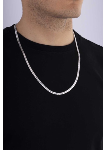 Kare Model Yassı Erkek Çelik Zincir fiyatları