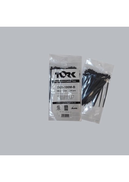 Tork Siyah Kablo Bağı 2,5X100