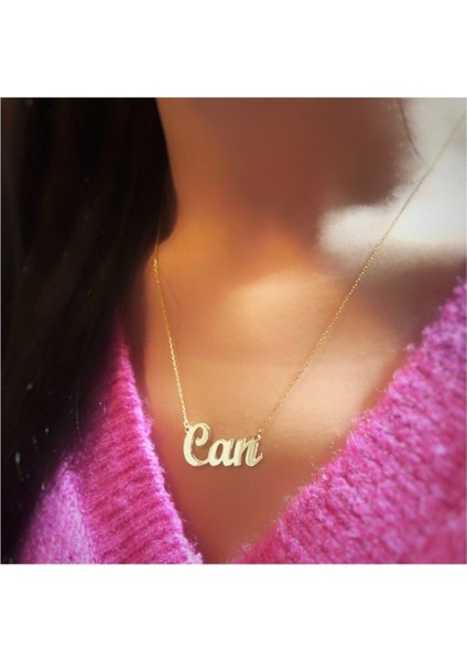 Isim Kolye El Yazısı Gümüş Kişiye Özel