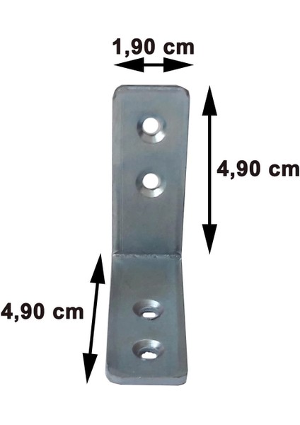 Gönye L Tipi No:5 ( 5 Adet )