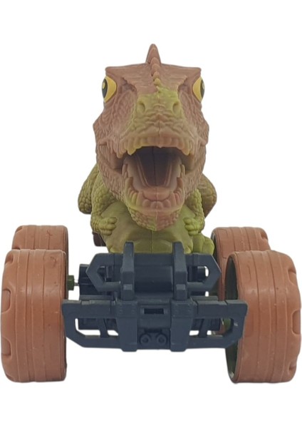 Sürtmeli Dinazor Arabalar 12 cm - H-20 - Stegosaurus -Kahverengi (Lisinya) modelleri