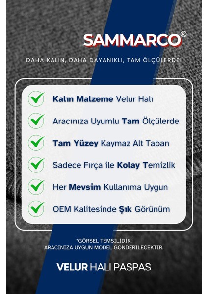 Volvo XC60 2021 Halı Paspas Velur Paspas Kumaş Paspas Oto Paspas fiyatları