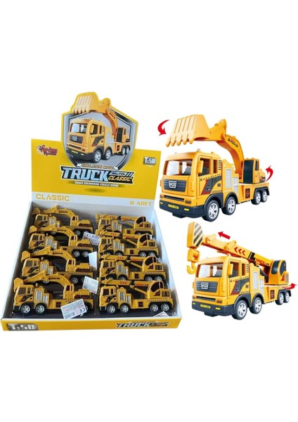 YH-711-54 Sürtmeli 1 50 Sarı Vinç ve Ekskavator