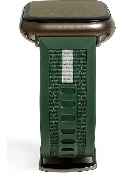 Apple Watch 11-10(46MM) 9-8-7(45MM) 6 5 4 SE(44MM) ULTRA(49MM) Uyumlu Dokuma Silikon Kordon fiyatları