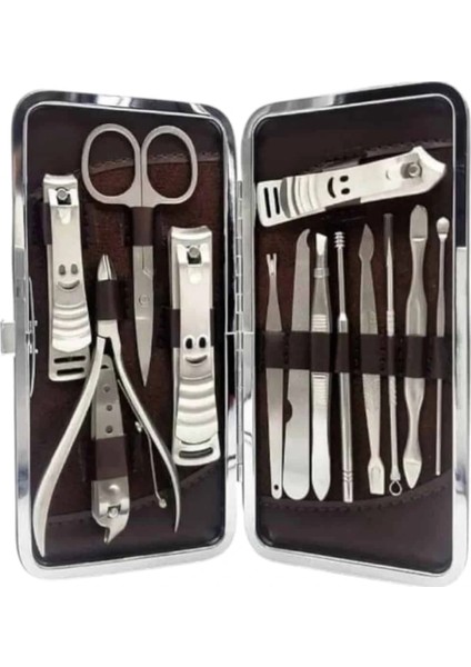 12 Parça Manikür Pedikür Seti modelleri
