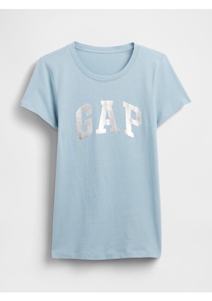 Kadın Açık Mavi Gap Logo T-Shirt fiyatları