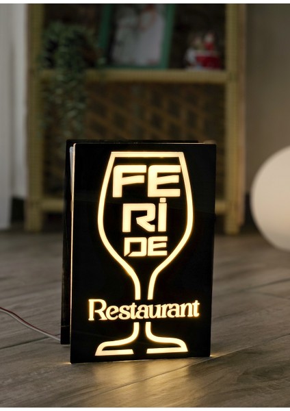 Iç Mekan Dekoratif Aydınlatma Tabelası