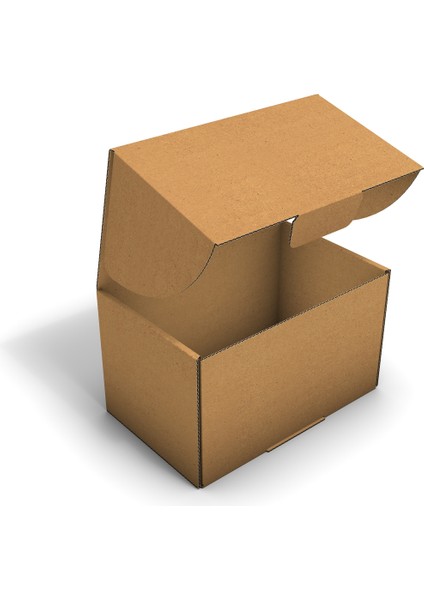 Ondüle 20X13X12 cm Testliner E-Ticaret Kargo Gönderi Kutusu