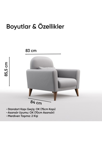 Mona Line Berjer - Gri indirimleri