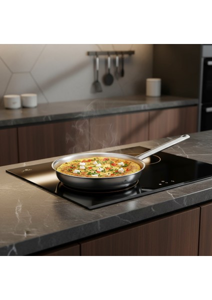 Colosseum 3ply 7 Parça Indüksiyon Tabanlı Çelik Tencere Seti fırsatları