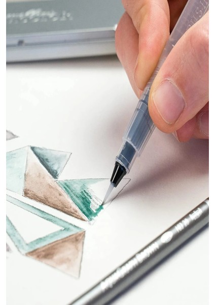 Van Dyck A5 300GR 20 Yp Cretacolor 6'lı Aquarell Sulandırılabilir Fırçalı Rulo Kalemlik Eskiz Seti indirimleri