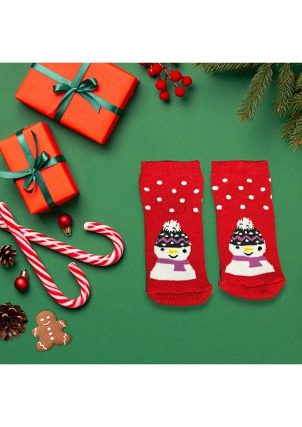 - Yılbaşı Temalı Çocuk Çorap | Hediye Paketli