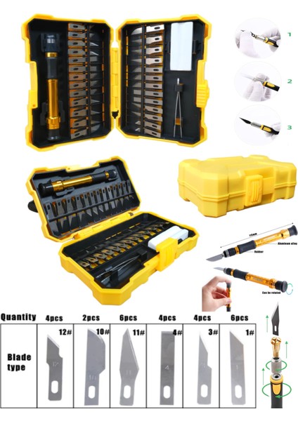 29 Parça Çok Fonksiyonlu Hobi Kretuar Seti