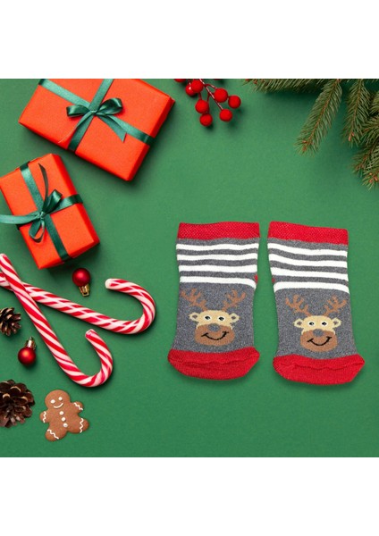 - Yılbaşı Temalı Çocuk Çorap | Hediye Paketli