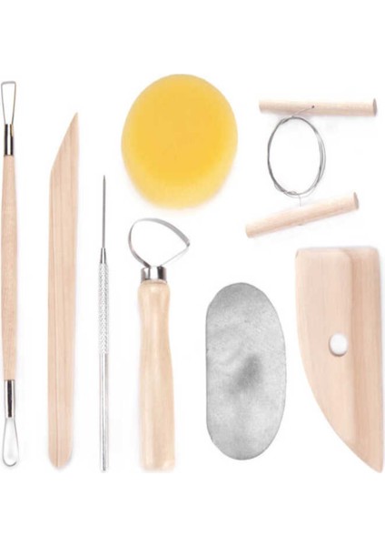 Doğal Seramik Hamuru 1000GRX2 gr Şişeli Palet 25ML 12'li Akrilik Seramik Başlangıç Seti fiyatları