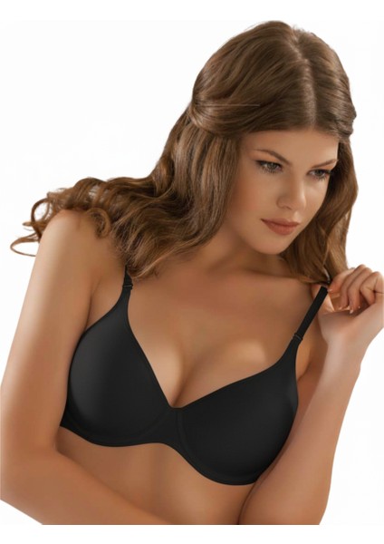 9600 Jasmine Basic Cup Sütyen Siyah