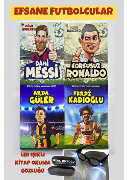 Efsane Futbolcular Dahi Messi Diego Roberto 100 Sayfa Ciltsiz Kitap fiyatları