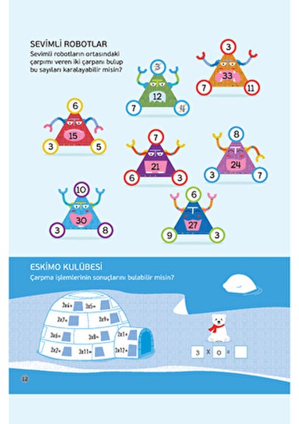 Zeka Sorularıyla Yedi Günde Çarpım Tablosu Anonim Yazar 80 Sayfa Ciltsiz