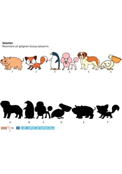 Dikkati Güçlendirme Seti 5 Yaş Test Anonim Yazar Mini Kitap Ciltsiz modelleri