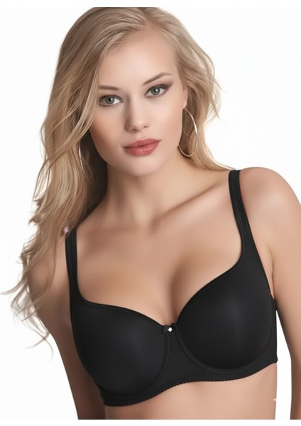 9720 Amanda Toparlayıcı Ultra Soft C Cup Sütyen Siyah