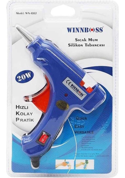 Wn-1022S 20 Watt Sıcak Silikon Tabancası On/Off Switch fiyatları