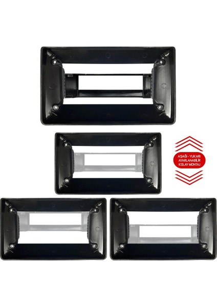 9'' Android Oto Tablet Çerçevesi Universal Ayarlanabilir fiyatları