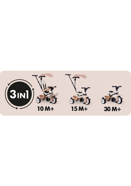 7600741403 Baby Balade Tricycle Beige fiyatları