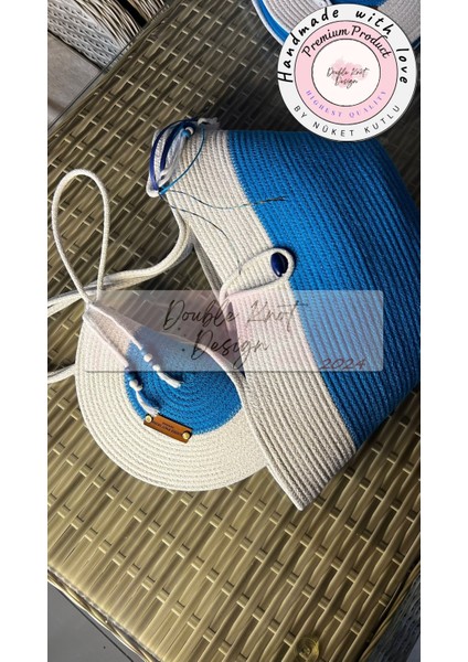 Bailey 2li Takım Plaj Çantası , El Çantası Clutch, Totebag, Kadın Çanta, Yazlık, Hediyelik, hasır Jüt Tress indirimleri