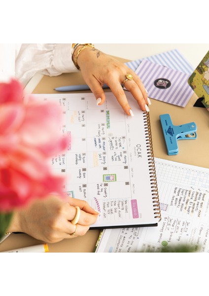 2026 Masaüstü Planlayıcı Takvim 24X34 cm - Manzara fırsatları