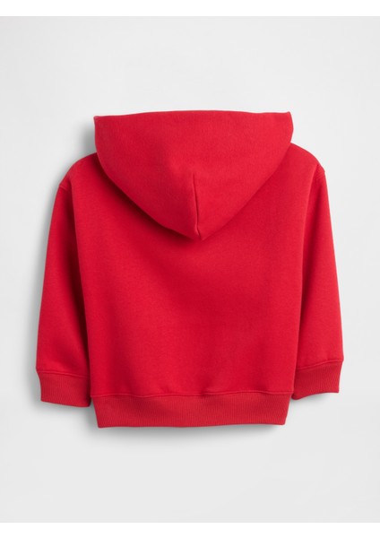 Erkek Bebek Kırmızı Brannan Bear Logo Sweatshirt fiyatları