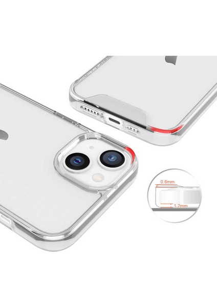 Apple iPhone 14 Kılıf Inc Gard Silikon-Renksiz indirimleri