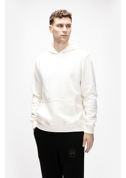 Lake Erkek Ekru Kapüşonlu Sweatshirt fırsatları