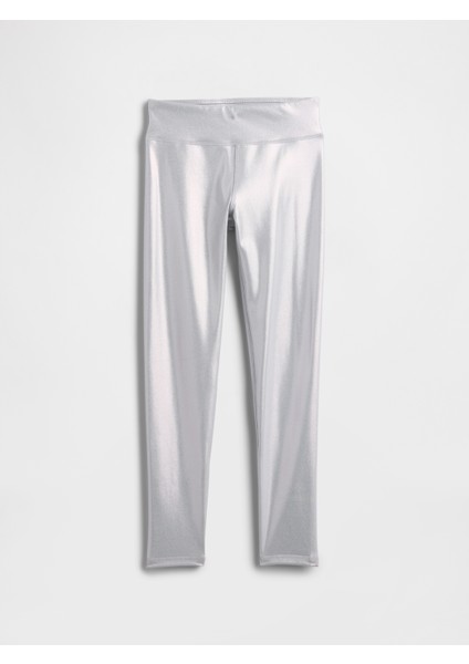 Kız Çocuk Gri Shine Leggings Tayt indirimleri