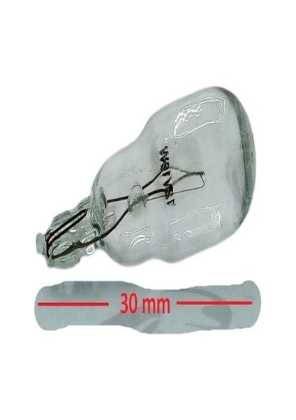 12V 10W Sinyal Ampülü Dipsiz T13 - 10 Adet Erpilsan Elektronik