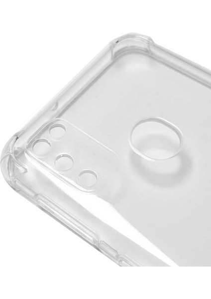 Galaxy M21 Kılıf Inc Kamera Korumalı Nitro Anti Shock Silikon-Renksiz modelleri