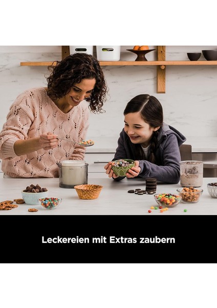 Dondurma Makinesi ve Tatlı Makinesi, 3 Kaplı, 7 Program, Dondurma, Smoothie Kaseleri, Milkshake.. indirimleri