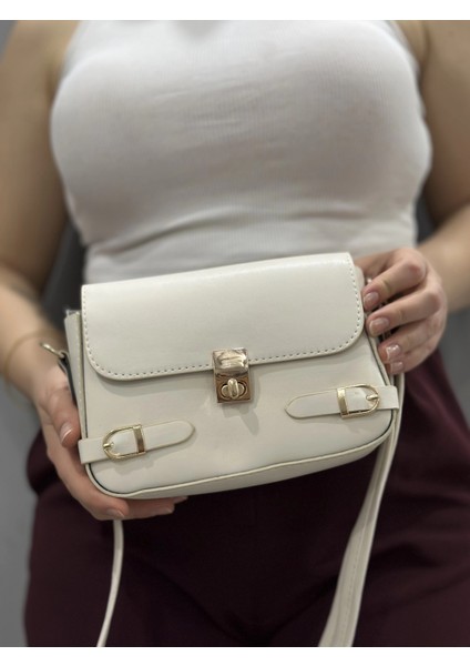 Techmrt Zerej Kemerli Krem Cilt Çanta (Beden: Standart) modelleri